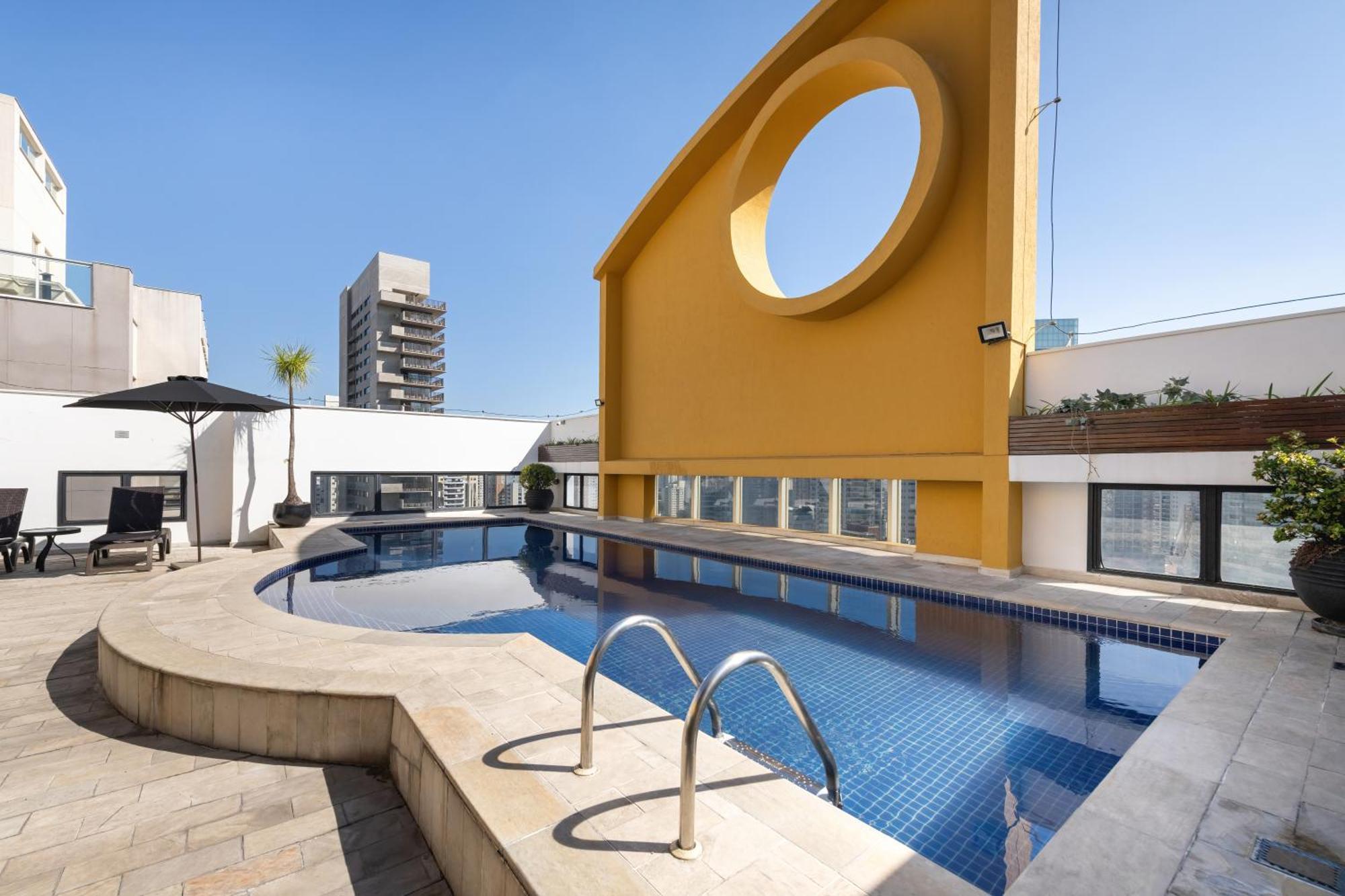 Slaviero Sao Paulo Ibirapuera Hotel Bagian luar foto