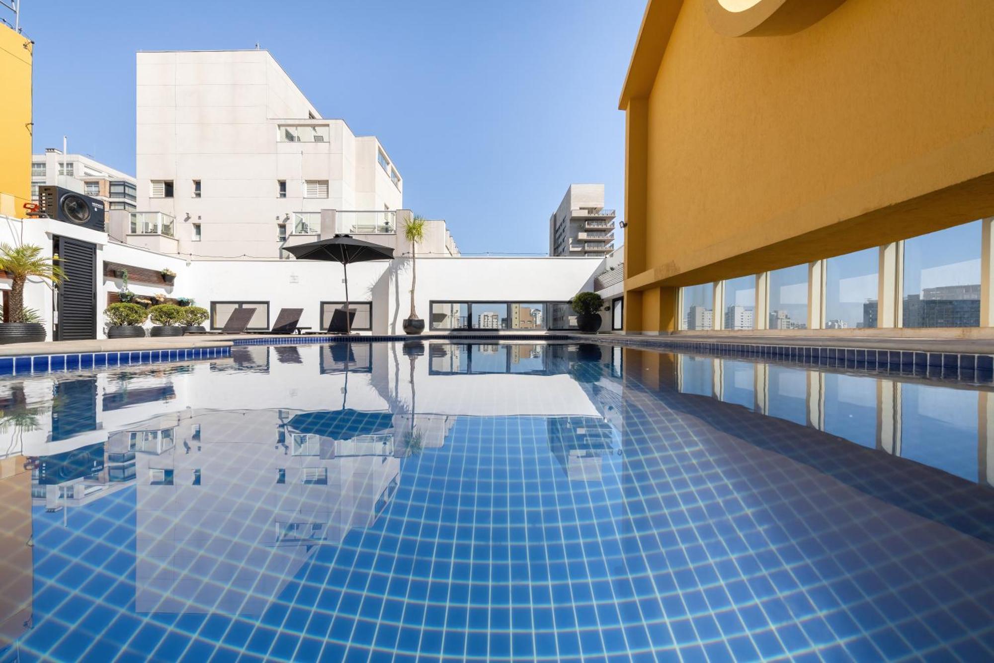 Slaviero Sao Paulo Ibirapuera Hotel Bagian luar foto